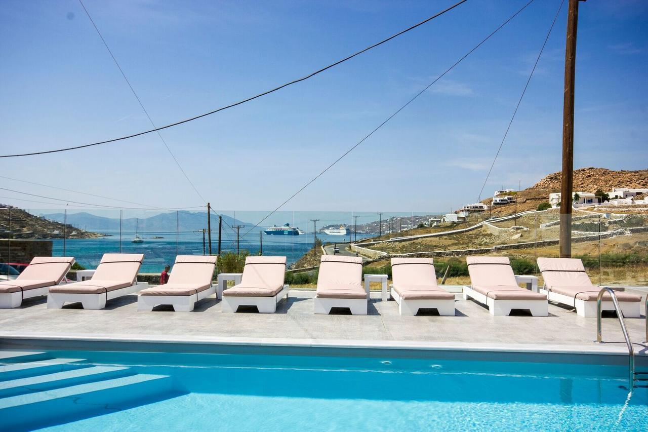 Anixi - Primavera Mykonos オルノス エクステリア 写真